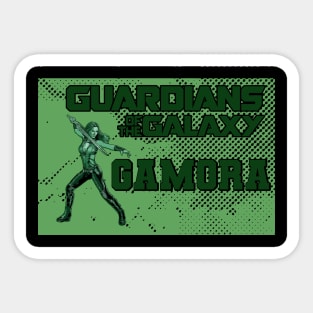 Gamora | Green  | Action Sticker